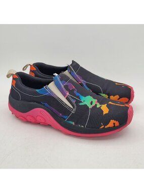 Merrell Jungle Moc Jacquard Pride Slip On Shoes Men's 6.5 Women's 9 - 8.5 Pink